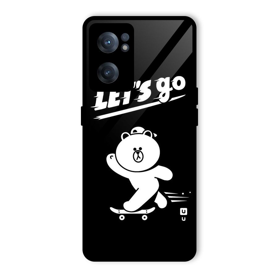 Lets Go Art Glass Back Case for OnePlus Nord CE 2 5G