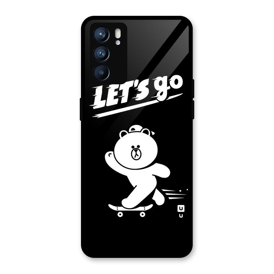 Lets Go Art Glass Back Case for Oppo Reno6 5G
