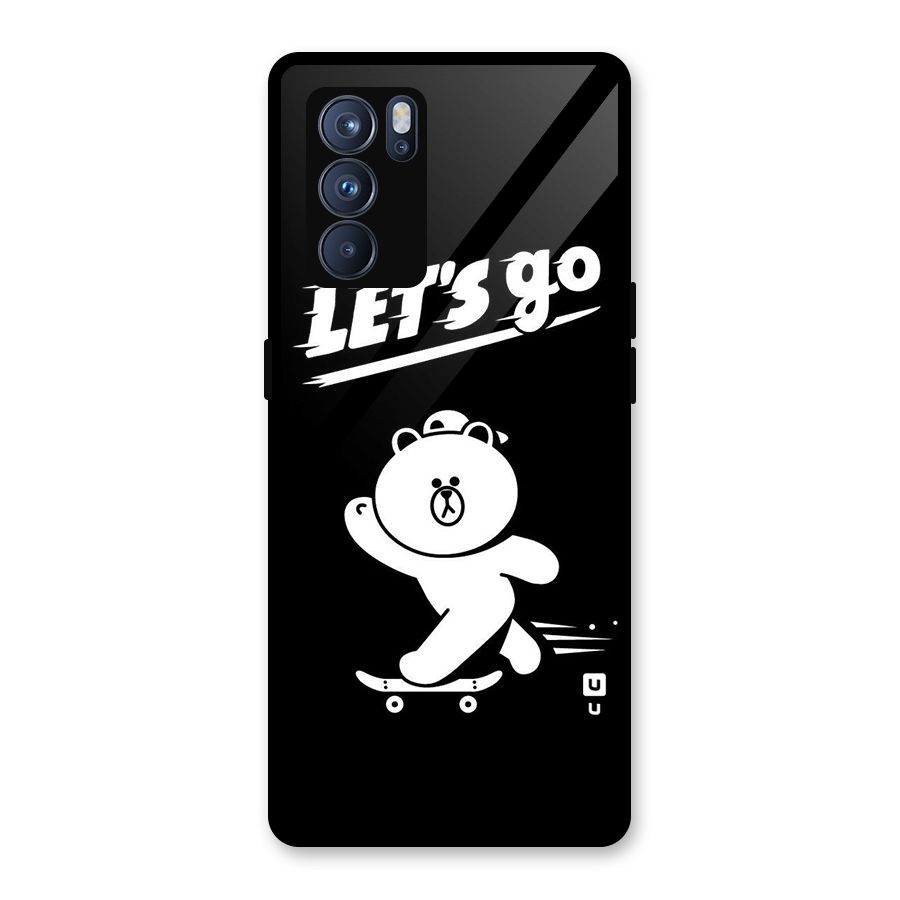 Lets Go Art Glass Back Case for Oppo Reno6 Pro 5G