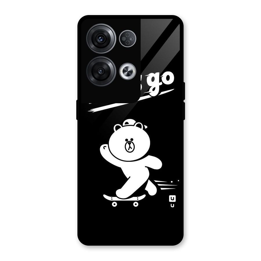 Lets Go Art Glass Back Case for Oppo Reno8 Pro 5G