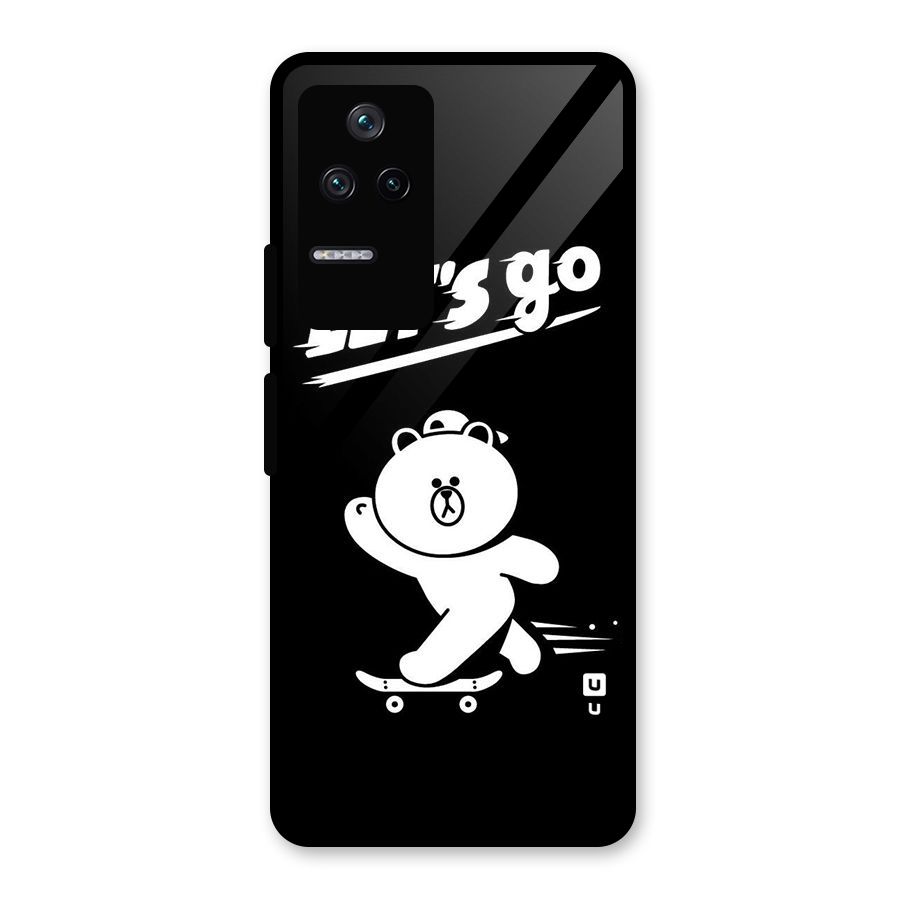 Lets Go Art Glass Back Case for Poco F4 5G