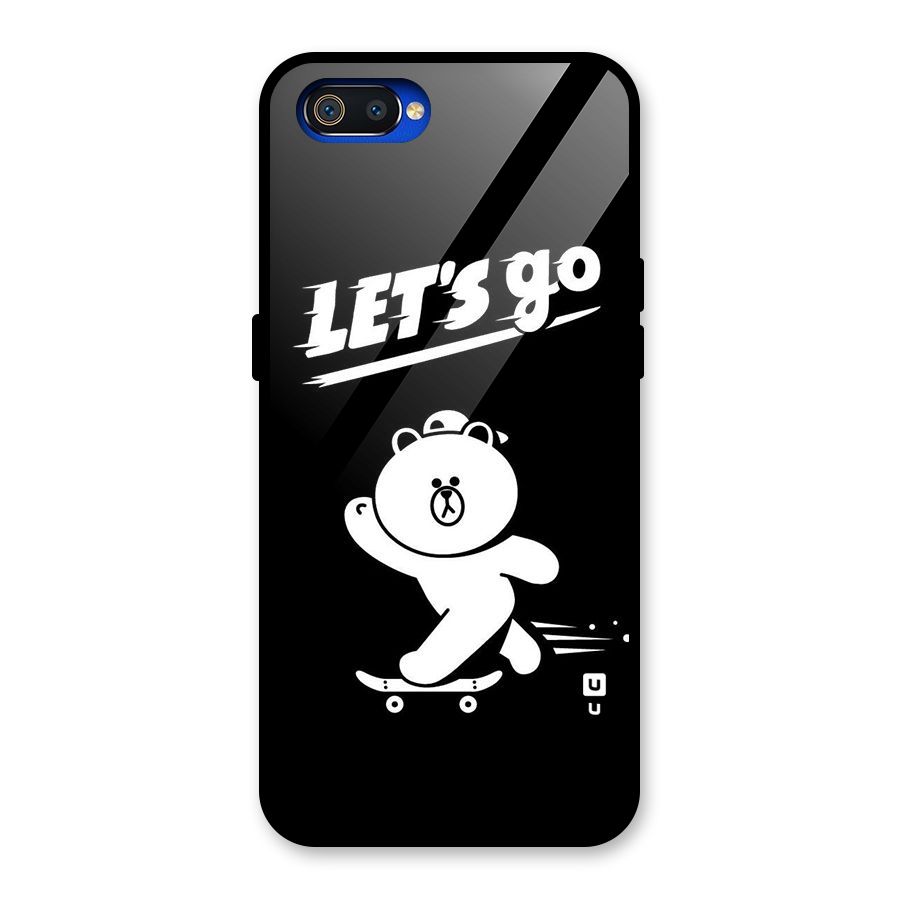 Lets Go Art Glass Back Case for Realme C2