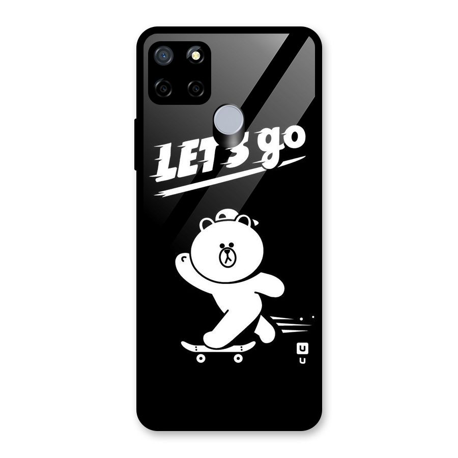 Lets Go Art Glass Back Case for Realme Narzo 30A