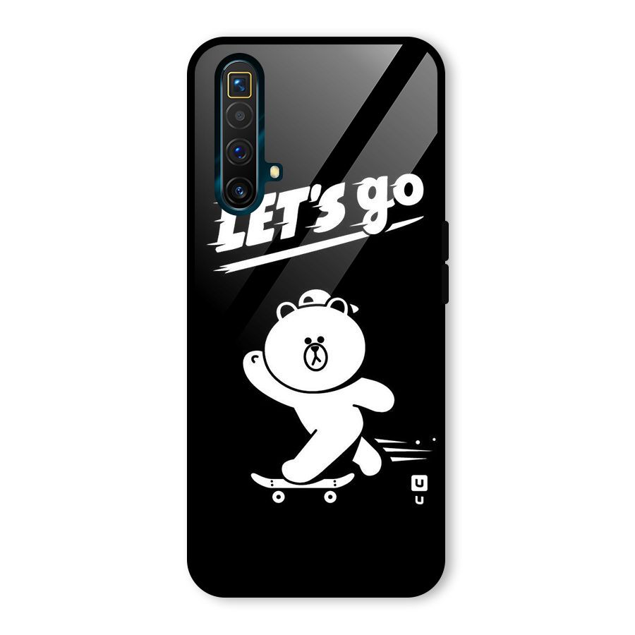 Lets Go Art Glass Back Case for Realme X3 SuperZoom