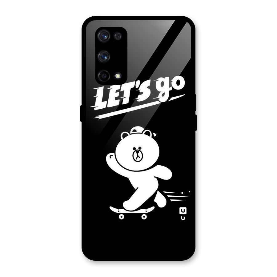 Lets Go Art Glass Back Case for Realme X7 Pro