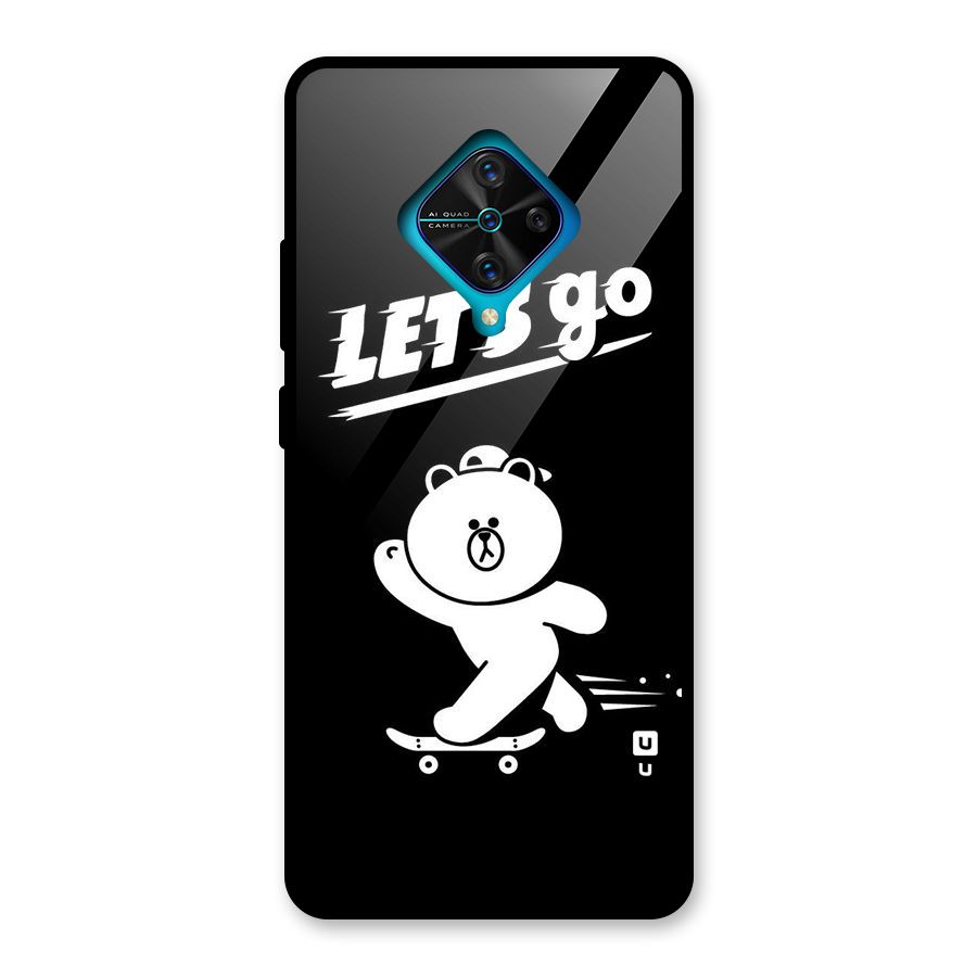 Lets Go Art Glass Back Case for Vivo S1 Pro