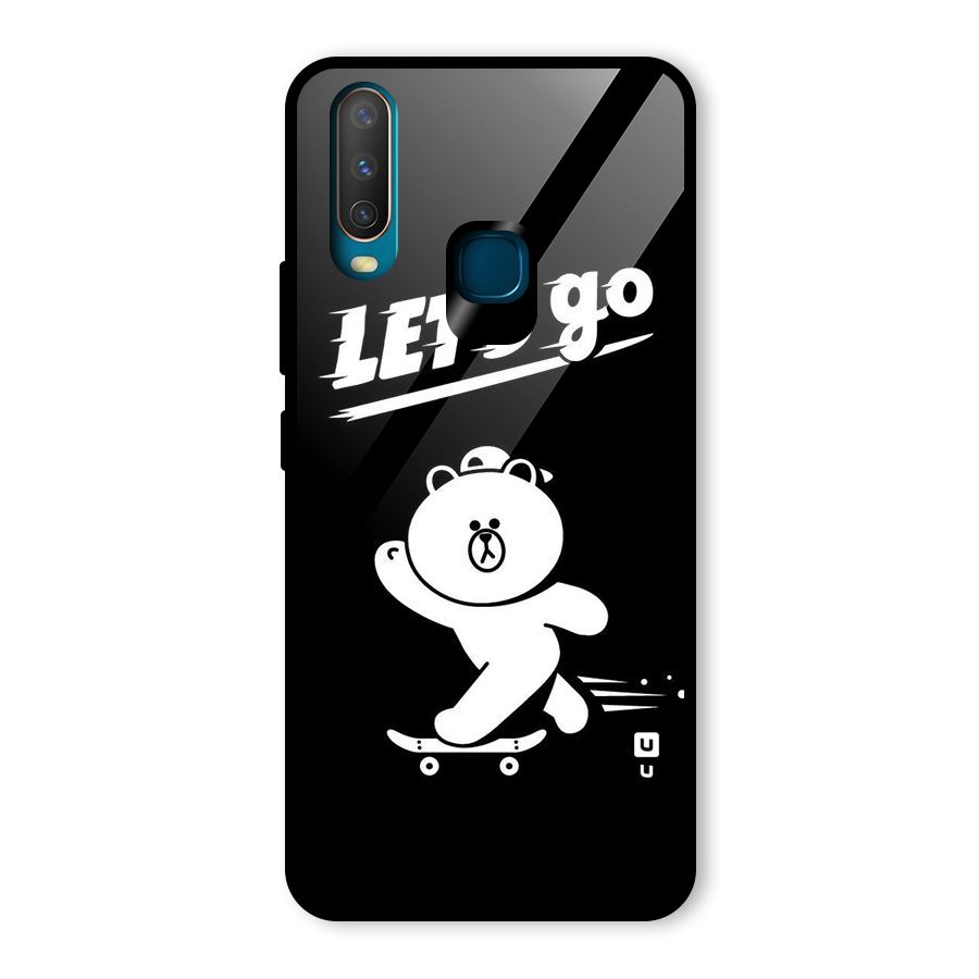Lets Go Art Glass Back Case for Vivo U10