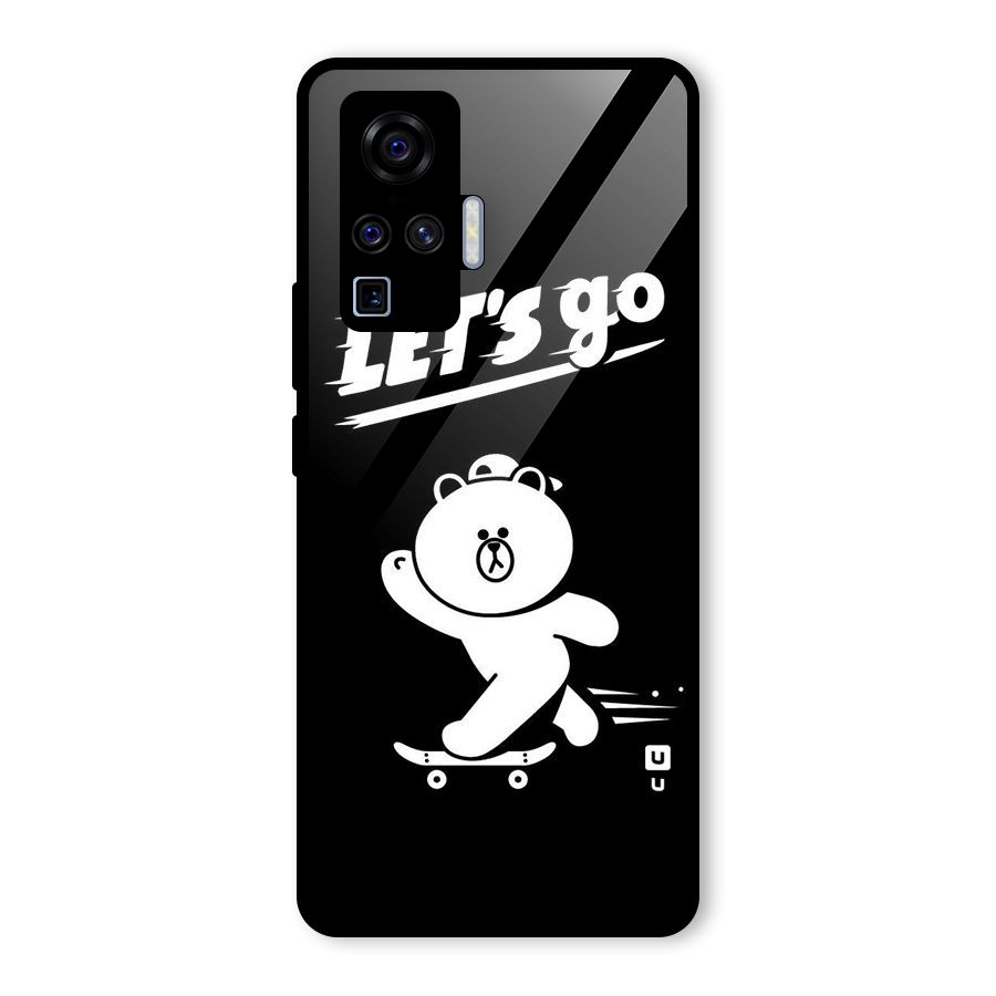 Lets Go Art Glass Back Case for Vivo X50 Pro