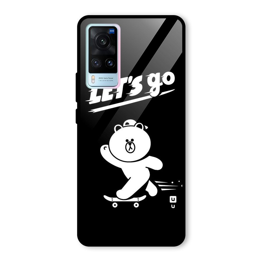 Lets Go Art Glass Back Case for Vivo X60