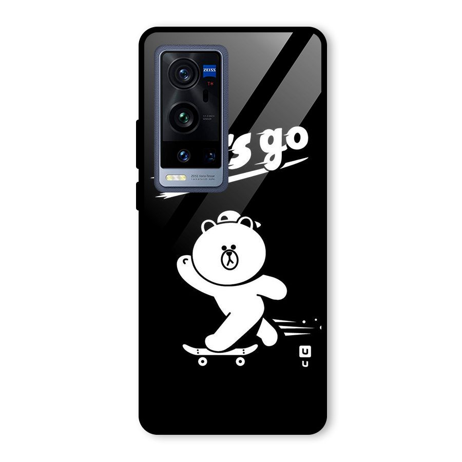 Lets Go Art Glass Back Case for Vivo X60 Pro Plus