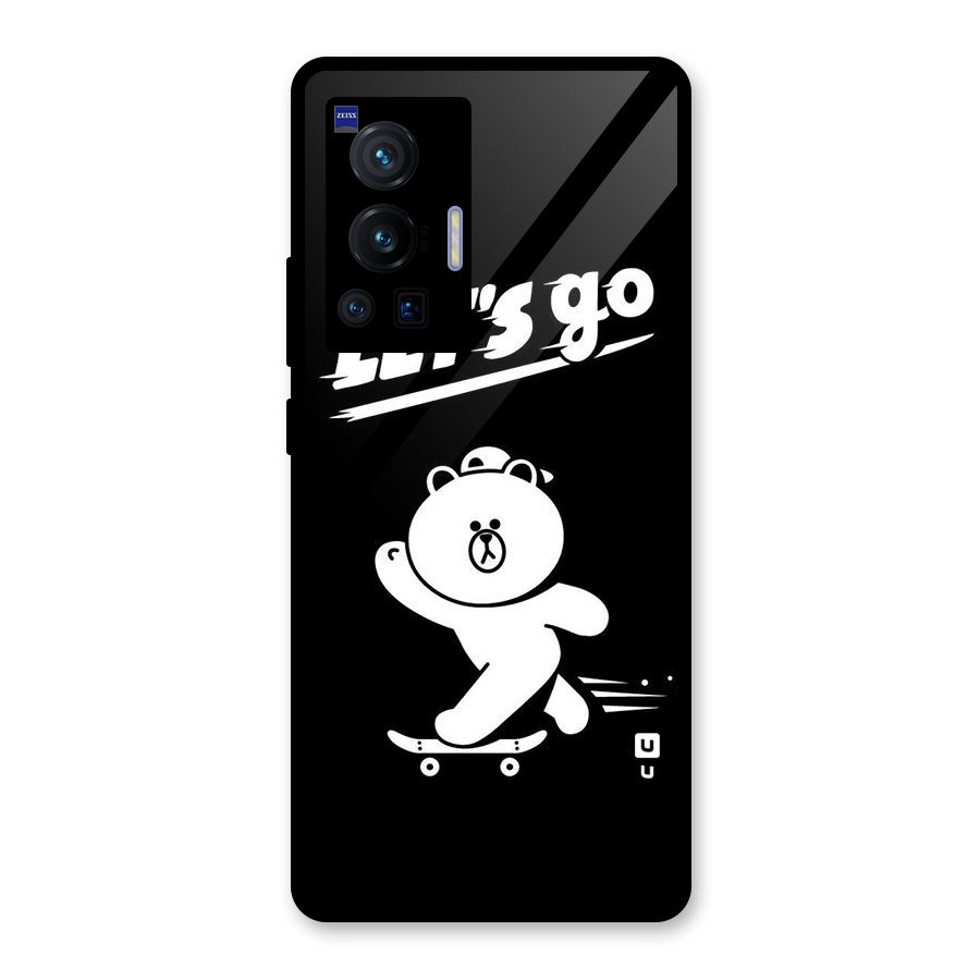Lets Go Art Glass Back Case for Vivo X70 Pro