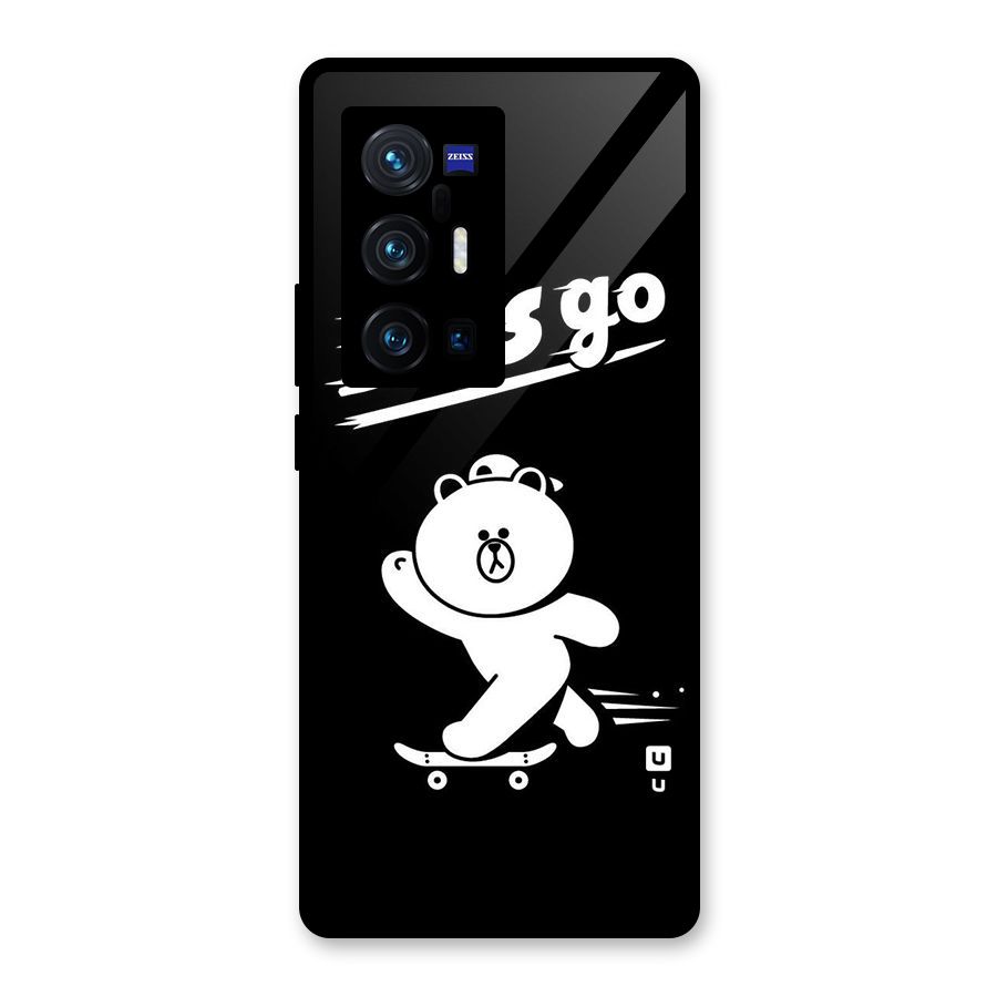 Lets Go Art Glass Back Case for Vivo X70 Pro Plus