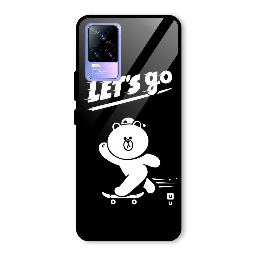 Lets Go Art Glass Back Case for Vivo Y73