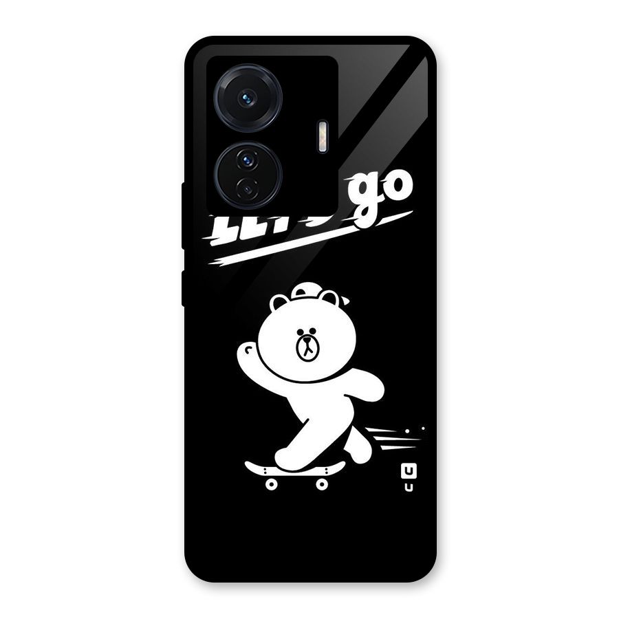 Lets Go Art Glass Back Case for Vivo iQOO Z6 Pro