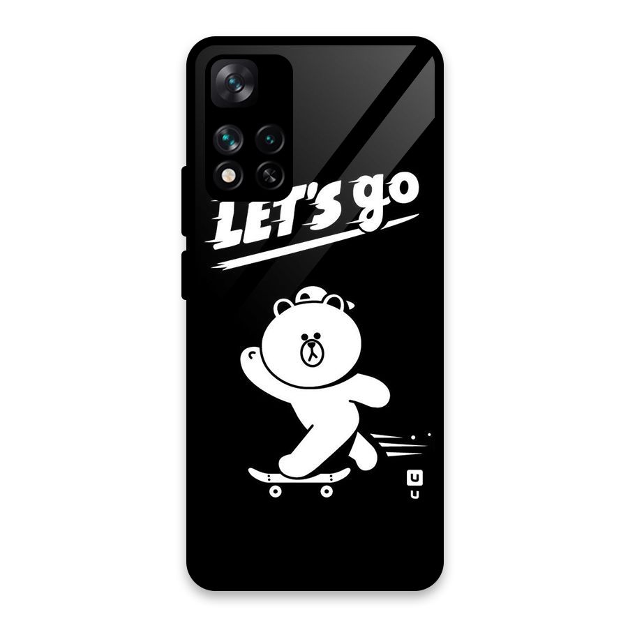 Lets Go Art Glass Back Case for Xiaomi 11i HyperCharge 5G