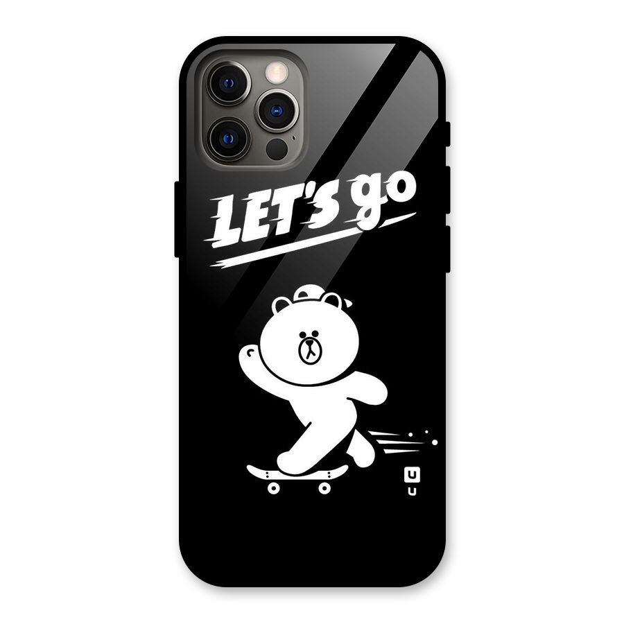 Lets Go Art Glass Back Case for iPhone 12 Pro