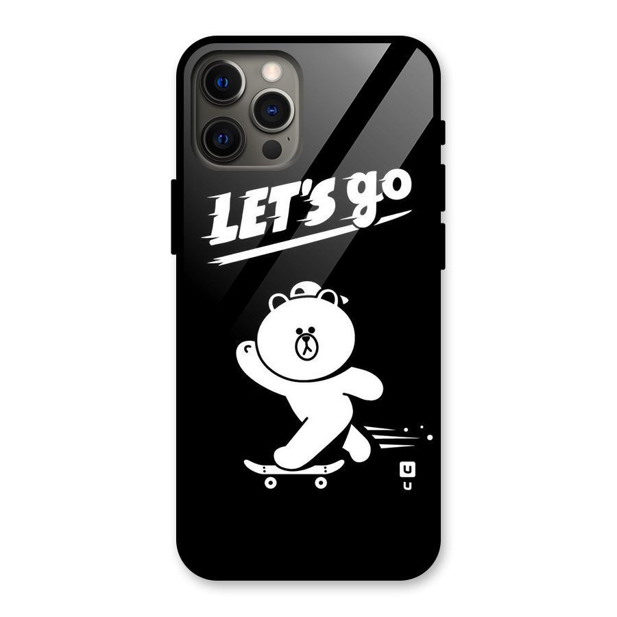 Lets Go Art Glass Back Case for iPhone 12 Pro Max
