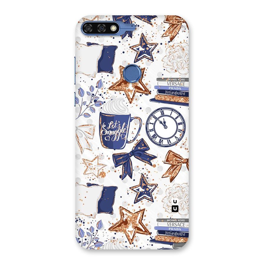 Lets Snuggle Back Case for Honor 7C