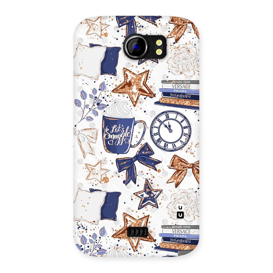 Lets Snuggle Back Case for Micromax Canvas 2 A110