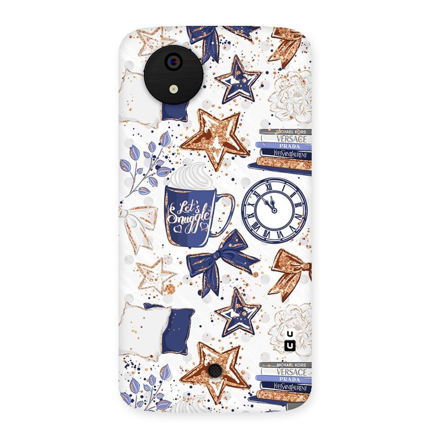 Lets Snuggle Back Case for Micromax Canvas A1