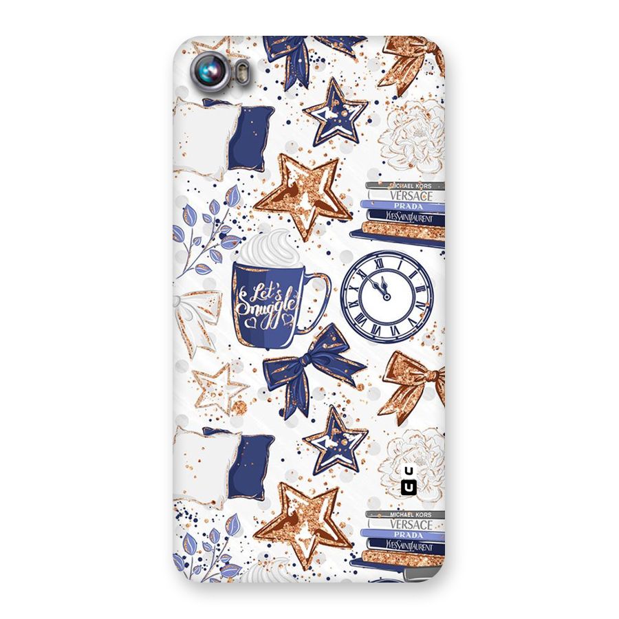 Lets Snuggle Back Case for Micromax Canvas Fire 4 A107
