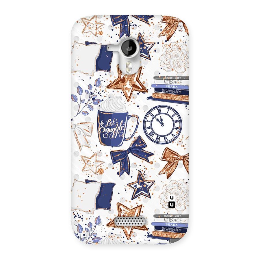 Lets Snuggle Back Case for Micromax Canvas HD A116