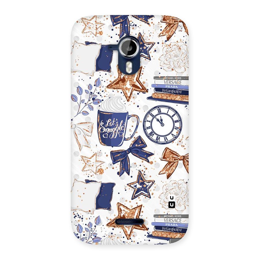 Lets Snuggle Back Case for Micromax Canvas Magnus A117