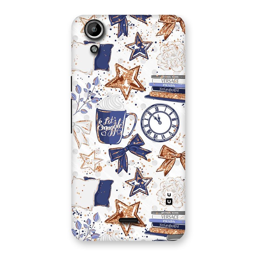 Lets Snuggle Back Case for Micromax Canvas Selfie Lens Q345