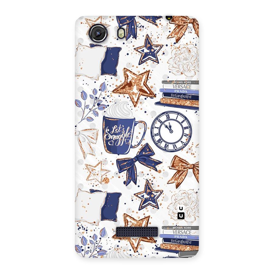 Lets Snuggle Back Case for Micromax Unite 3