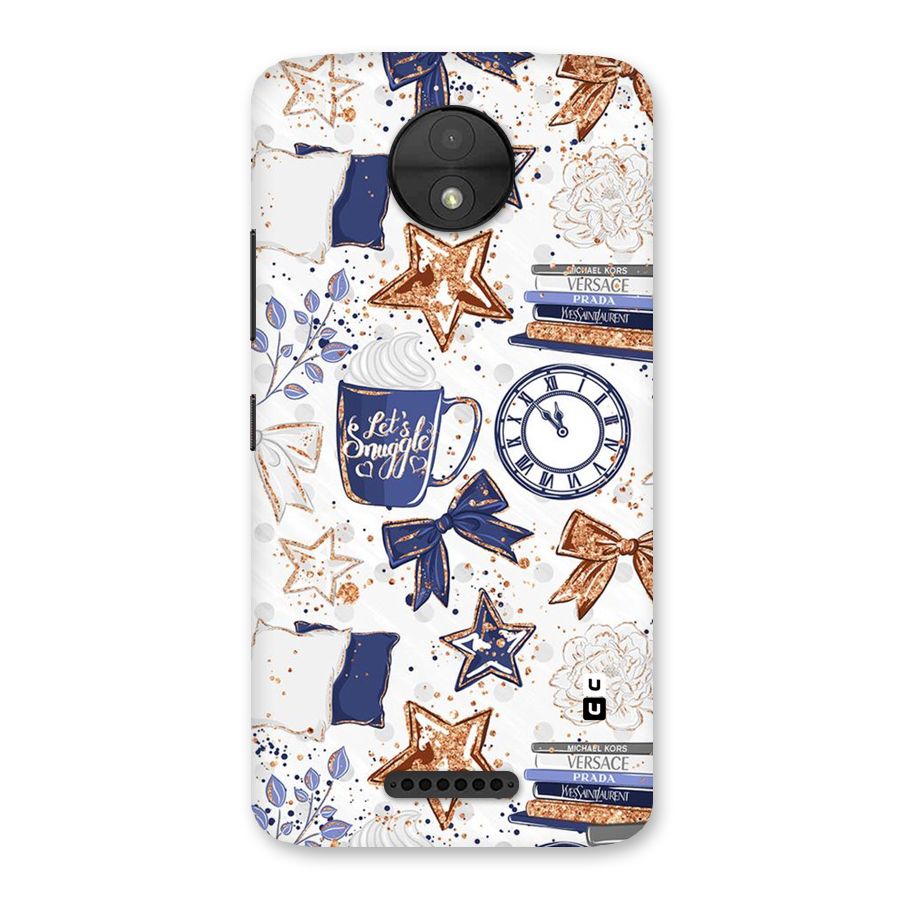 Lets Snuggle Back Case for Moto C