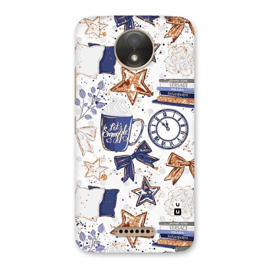 Lets Snuggle Back Case for Moto C Plus