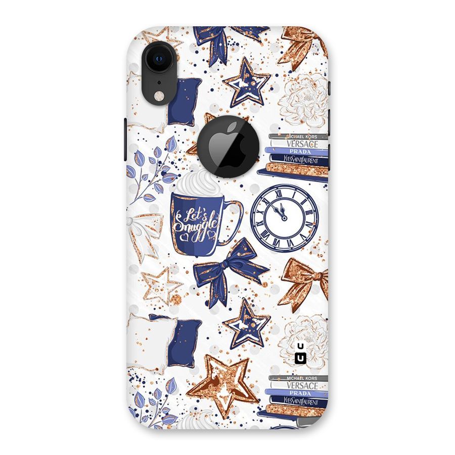Lets Snuggle Back Case for iPhone XR Logo Cut