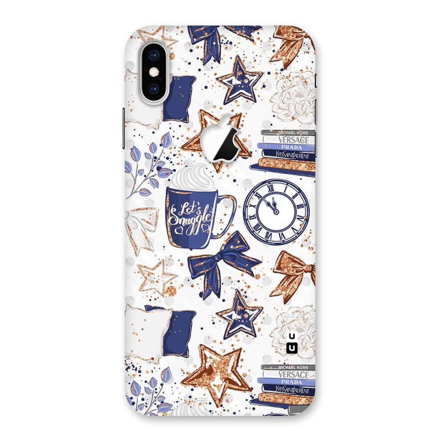 Lets Snuggle Back Case for iPhone XS Max Apple Cut