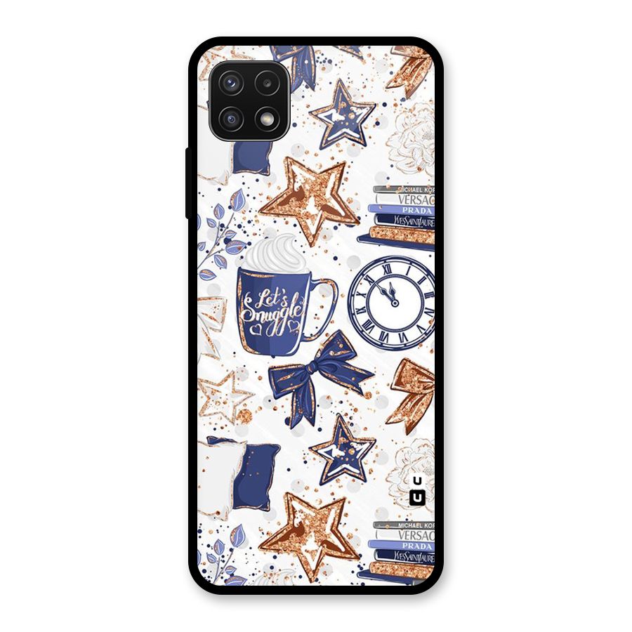 Lets Snuggle Glass Back Case for Galaxy A22 5G