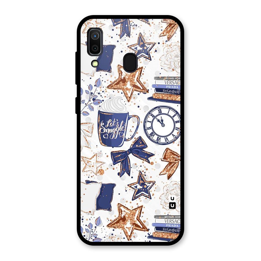 Lets Snuggle Glass Back Case for Galaxy A30