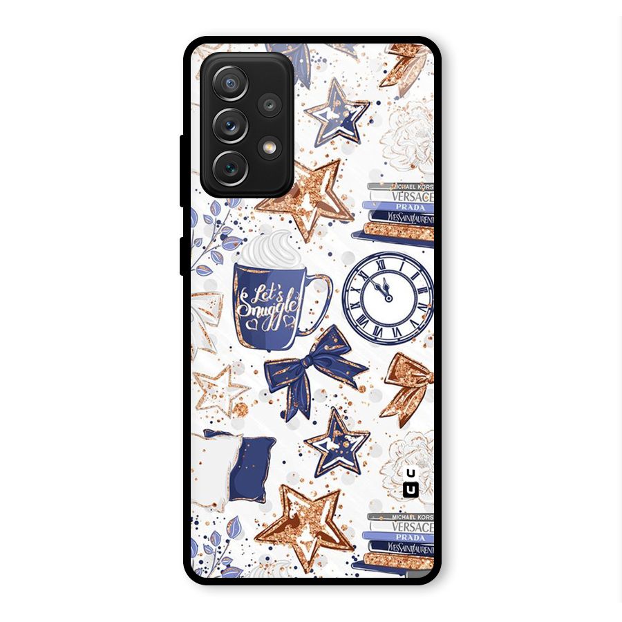 Lets Snuggle Glass Back Case for Galaxy A72