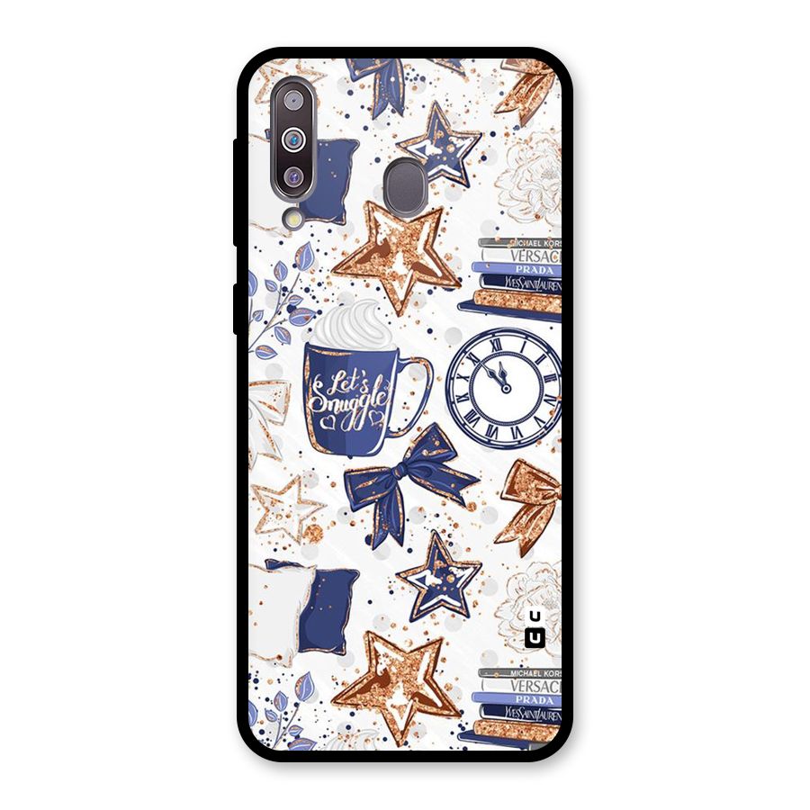 Lets Snuggle Glass Back Case for Galaxy M30