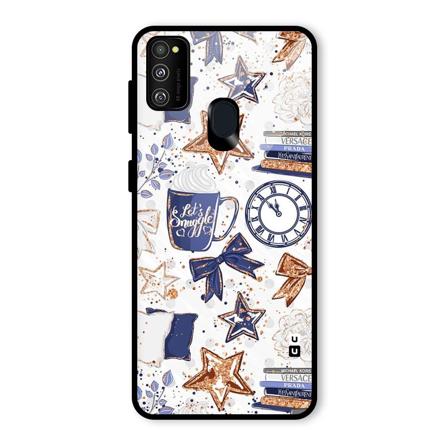 Lets Snuggle Glass Back Case for Galaxy M30s