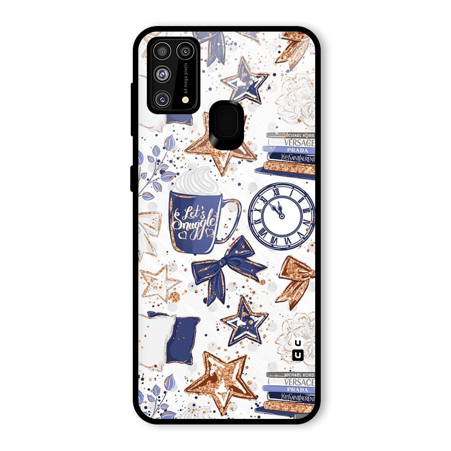 Lets Snuggle Glass Back Case for Galaxy M31