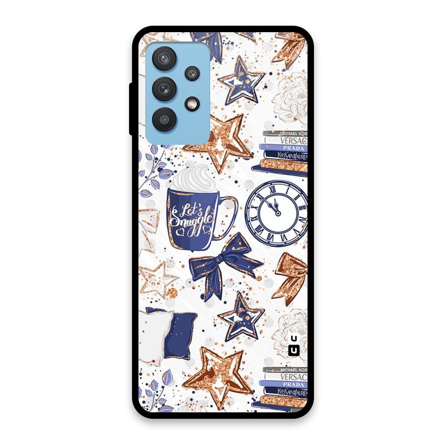 Lets Snuggle Glass Back Case for Galaxy M32 5G