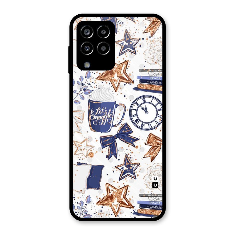 Lets Snuggle Glass Back Case for Galaxy M33