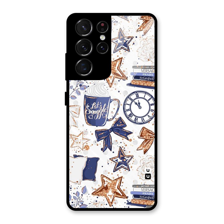 Lets Snuggle Glass Back Case for Galaxy S21 Ultra 5G