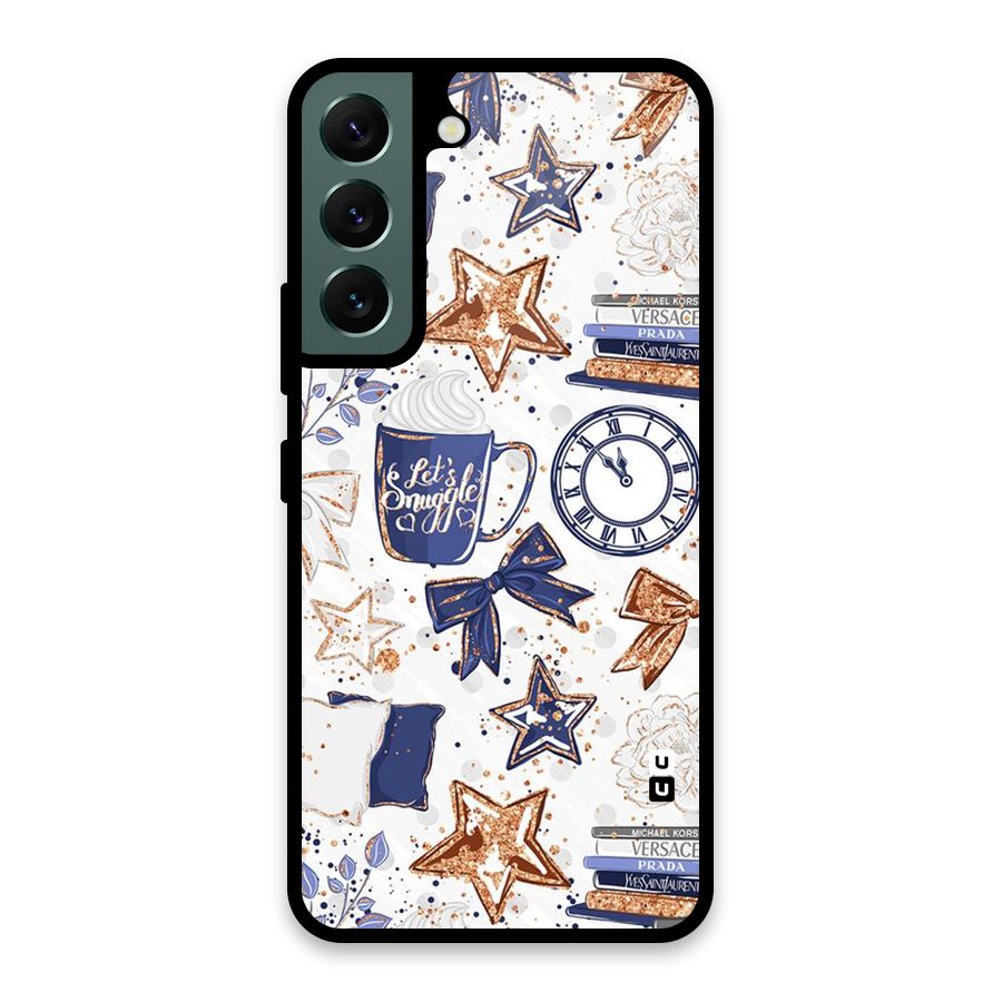 Lets Snuggle Glass Back Case for Galaxy S22 5G