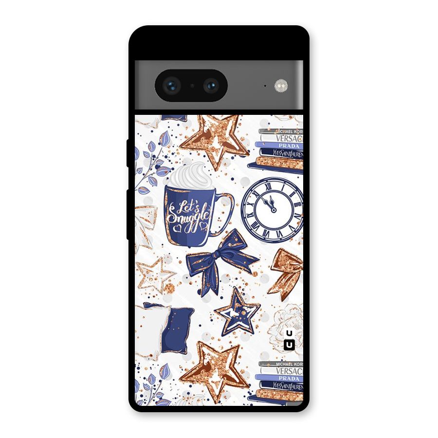 Lets Snuggle Glass Back Case for Google Pixel 7