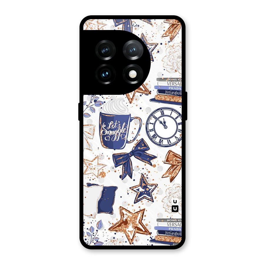 Lets Snuggle Glass Back Case for OnePlus 11