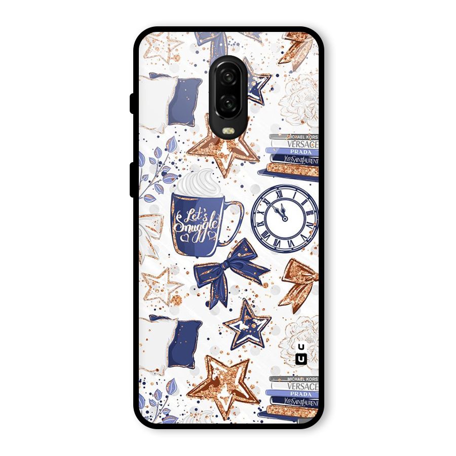 Lets Snuggle Glass Back Case for OnePlus 6T