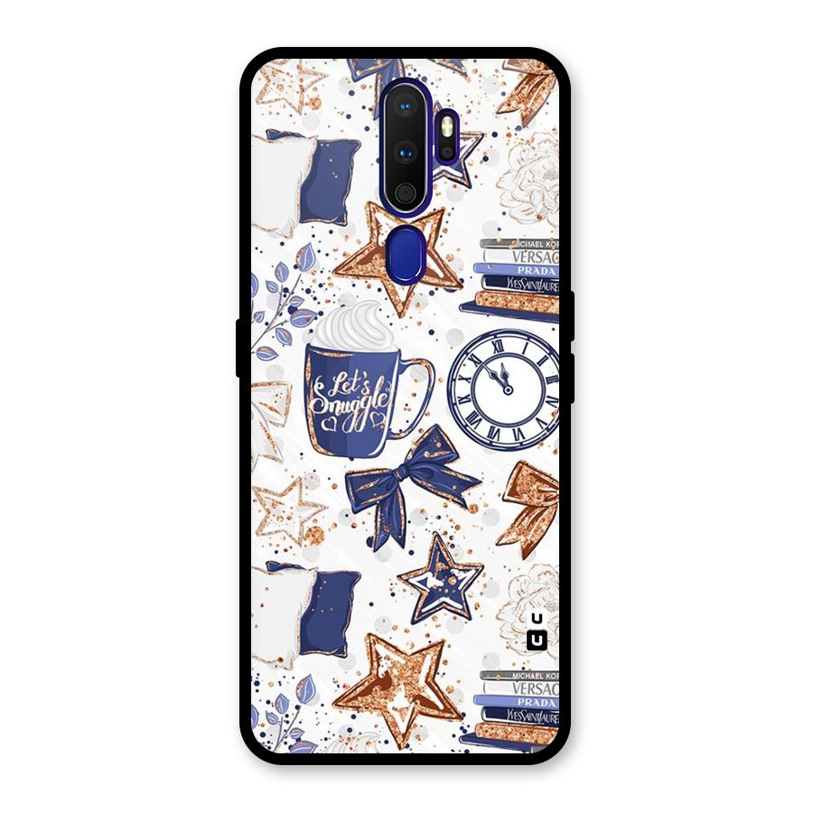 Lets Snuggle Glass Back Case for Oppo A9 (2020)