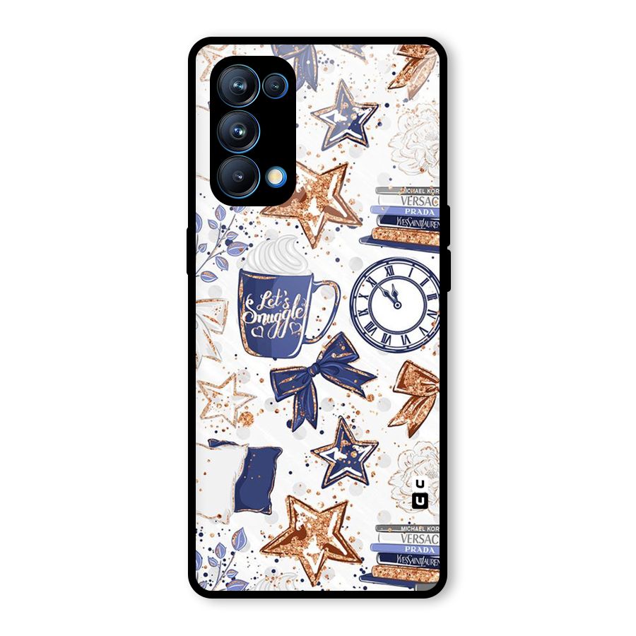 Lets Snuggle Glass Back Case for Oppo Reno5 Pro 5G