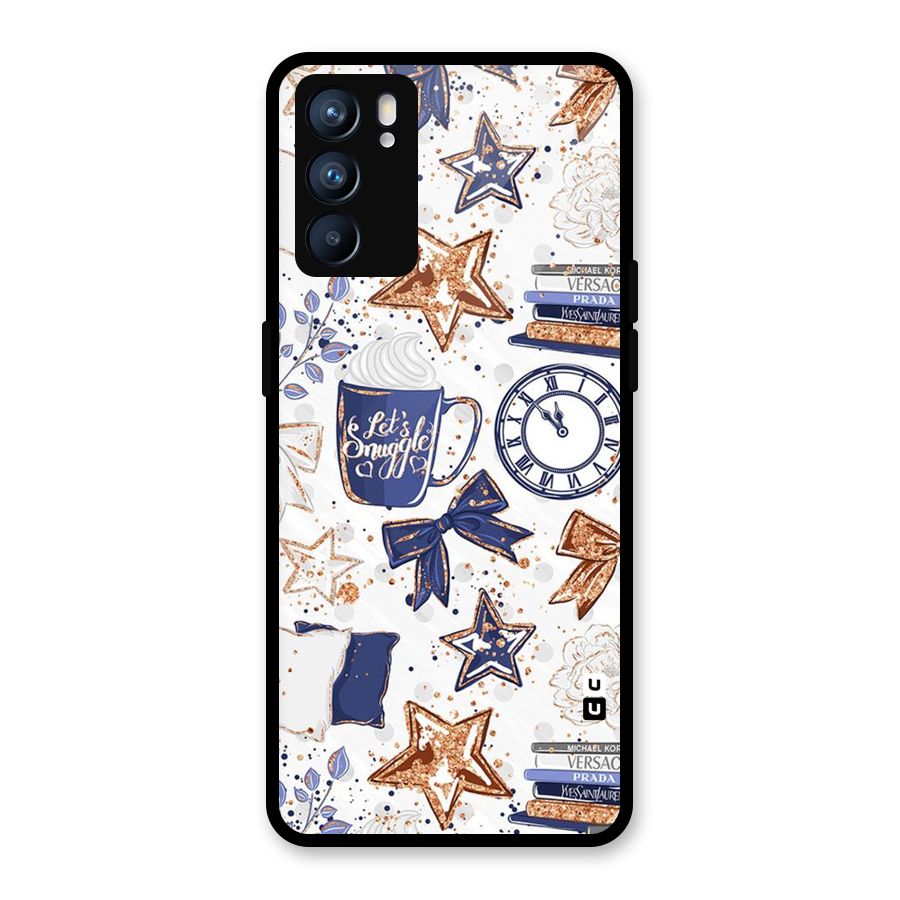 Lets Snuggle Glass Back Case for Oppo Reno6 5G