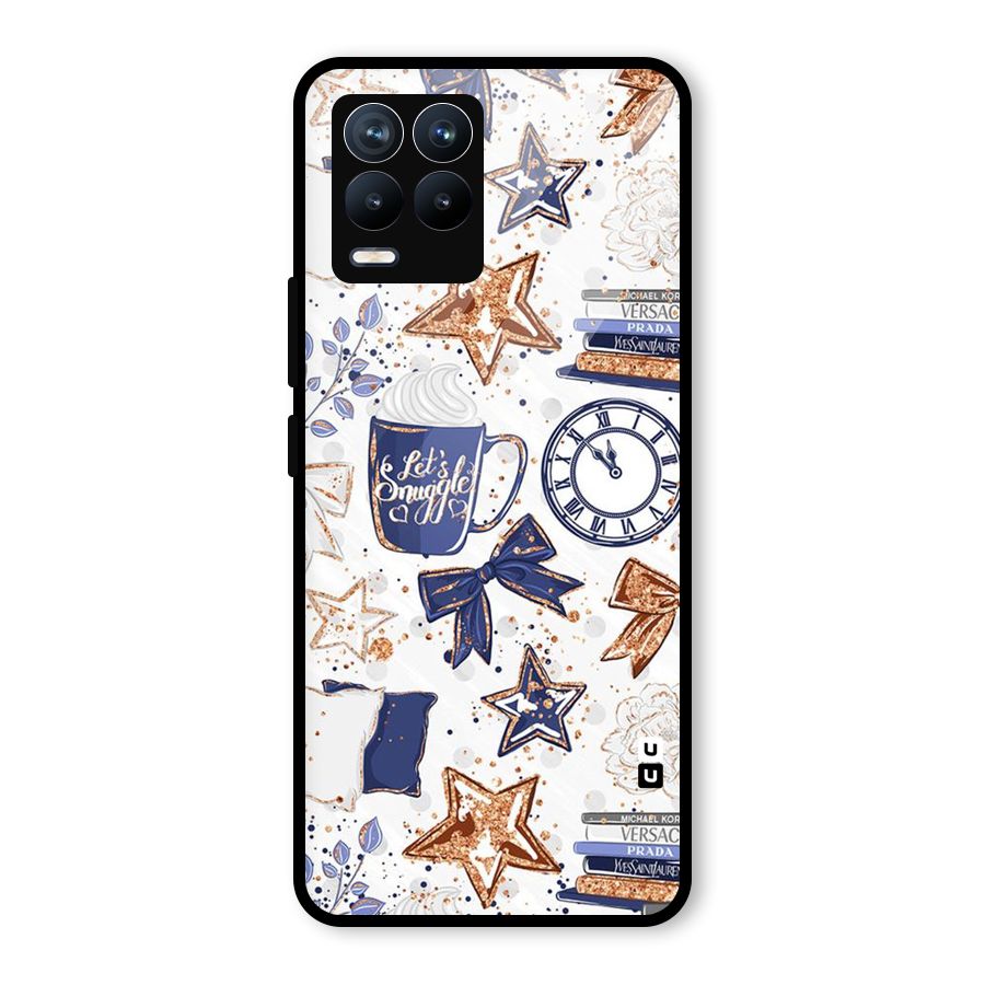 Lets Snuggle Glass Back Case for Realme 8